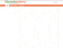 Tablet Screenshot of hillwoodsacademy.org